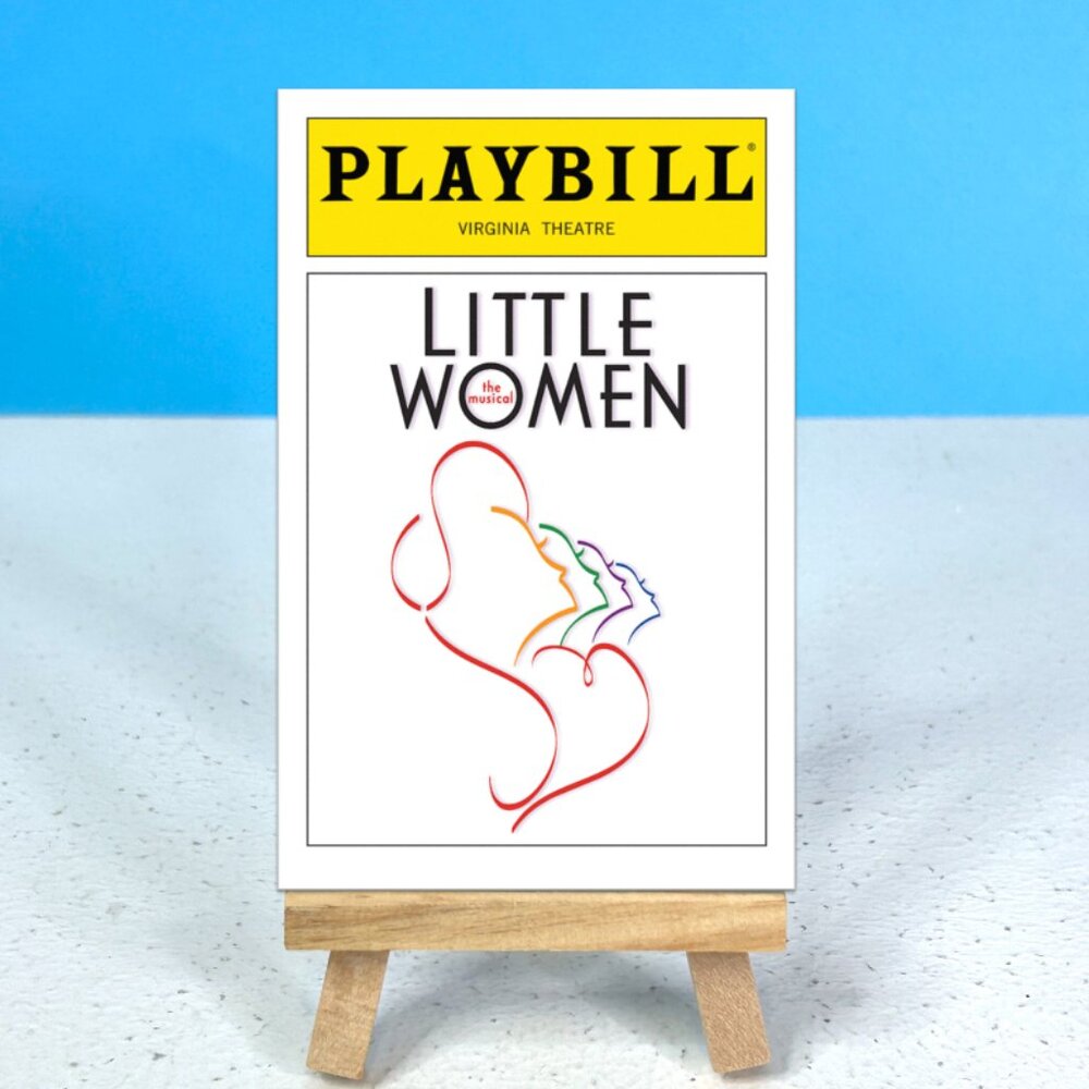 Little Women The Musical Broadway Playbill Refrigerator Fridge Locker Magnet